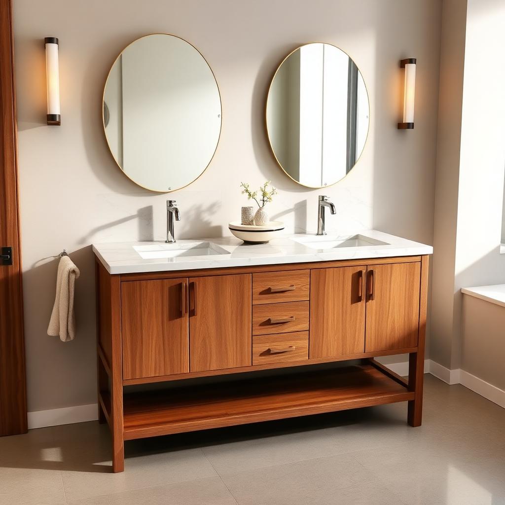Badezimmer-Vanity